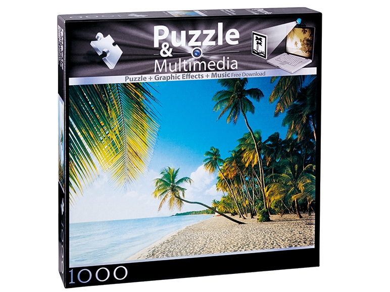 Puzzle multimedia, 1000 piese, 4 modele