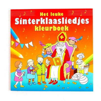 Sinterklaaskleurboek of -knutselboek