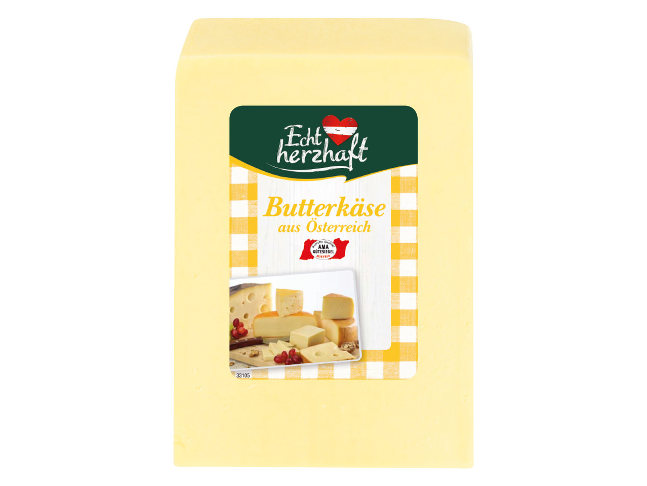 ECHT HERZHAFT Butterkäse