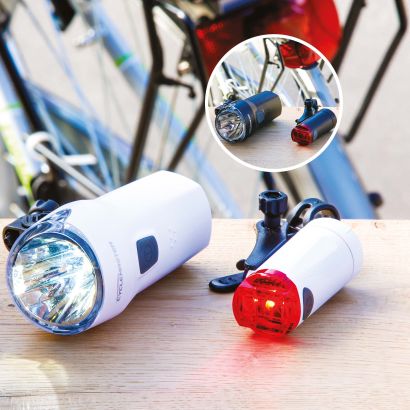 Set d'éclairage LED pour vélo