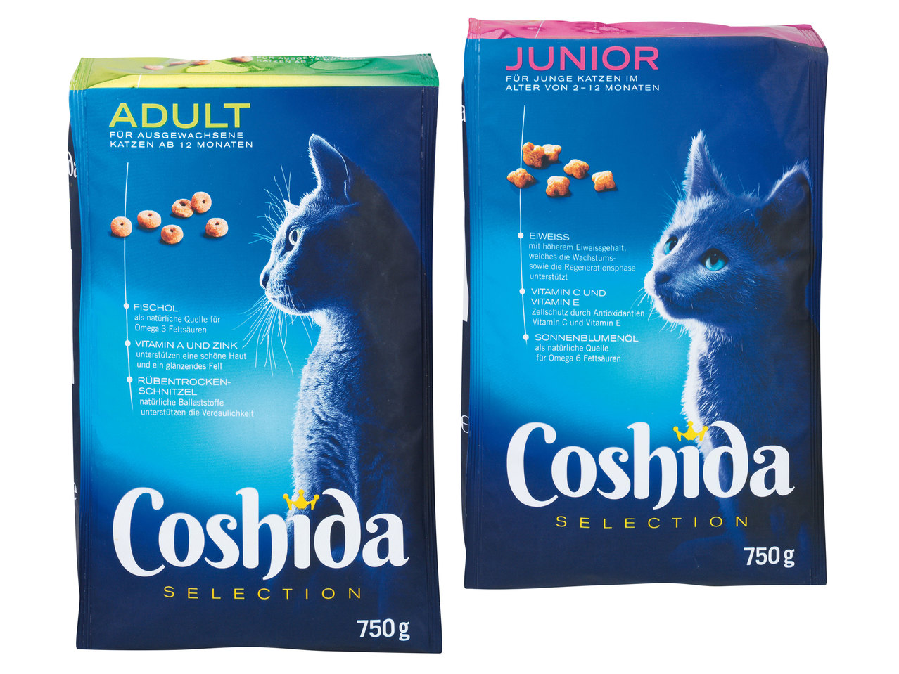 COSHIDA Katzen-Trockenfutter Premium