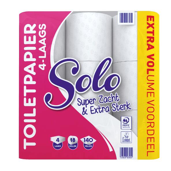 Solo 4-laags
toiletpapier