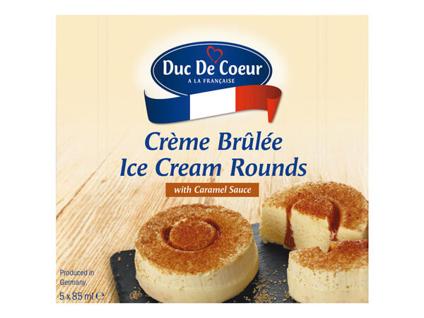 DUC DE COEUR Crème Brûlée Eisdessert