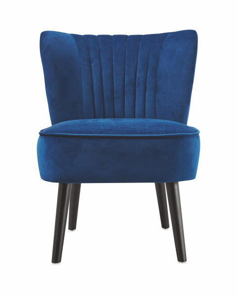 Blue Velvet Chair