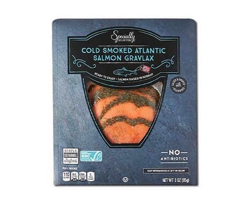 Specially Selected 
 Cold Smoked Salmon Gravlax