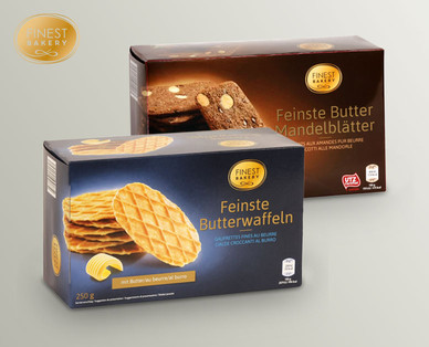 FINEST BAKERY Butterwaffeln/Butter-Mandelblätter