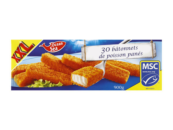30 bâtonnets de poisson MSC panés