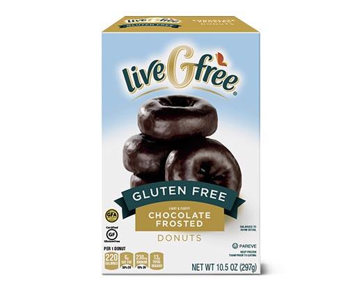 liveGfree 
 Glazed or Chocolate Gluten Free Donuts