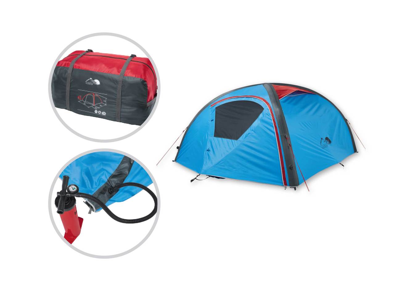 CRIVIT(R) 2-Man Inflatable Tent