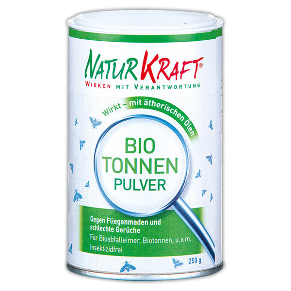 Biotonnen-Pulver