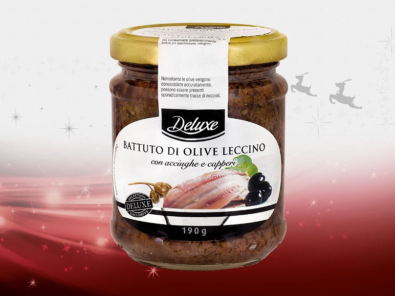 Patè di olive di Leccino, acciughe e capperi