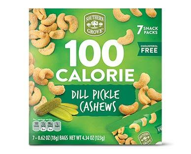 Southern Grove 
 100 Calorie Cashews Salt & Pepper or Dill Pickle
