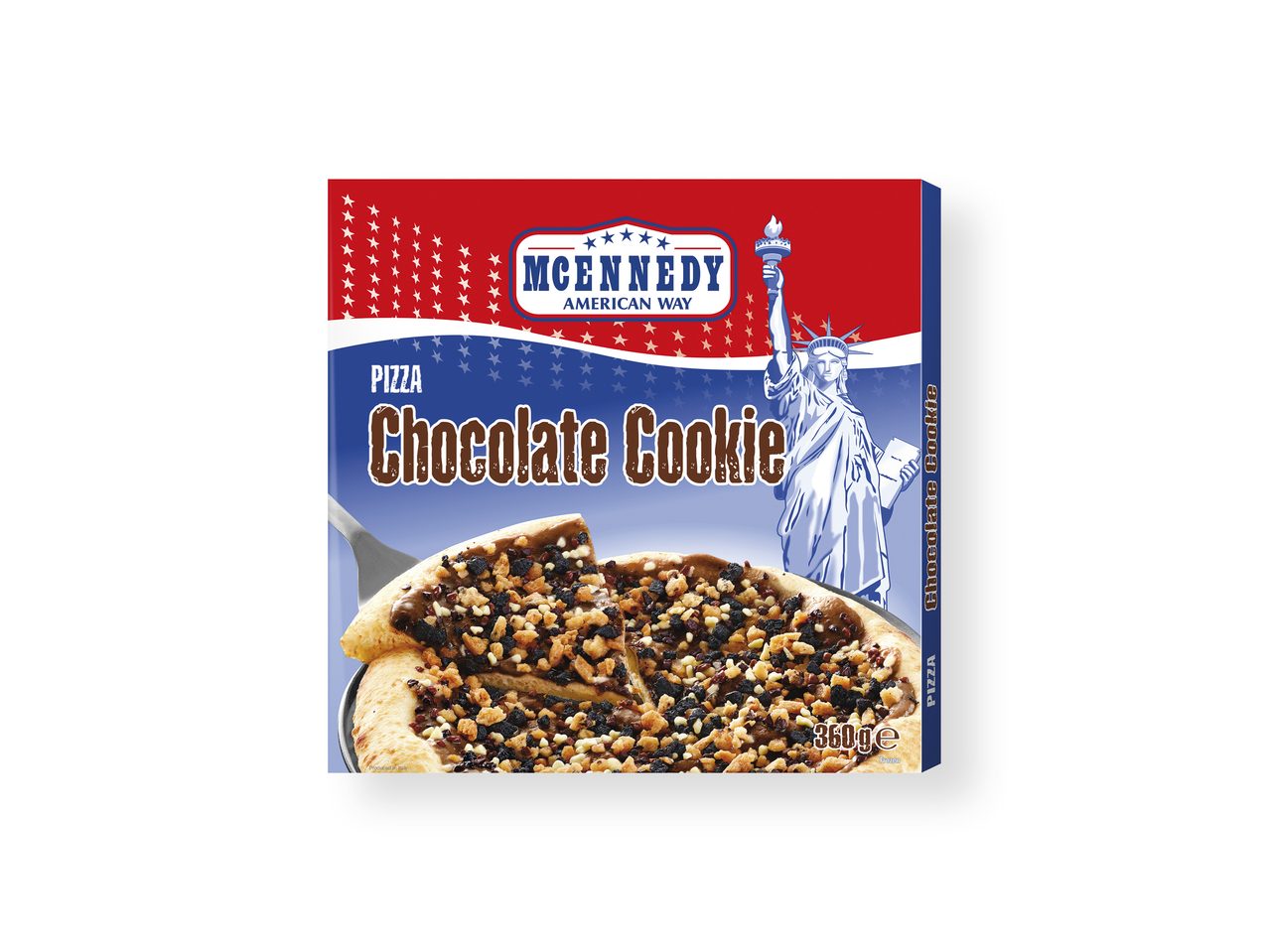 'McEnnedy(R)' Pizza de chocolate y cookies
