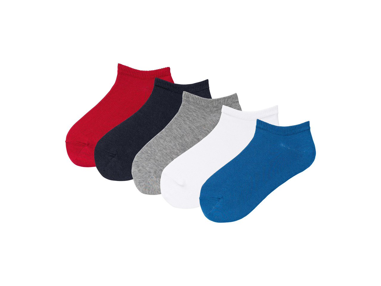 Nízké ponožky – 5 párů - chlapecké