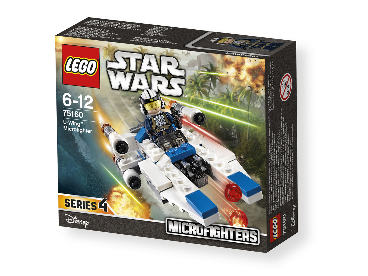 "LEGO" Figuras de Star Wars Microfighters