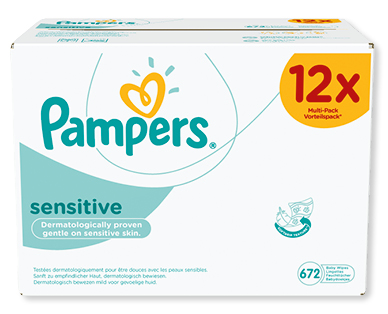 PAMPERS(R) Feuchttücher Sensitive