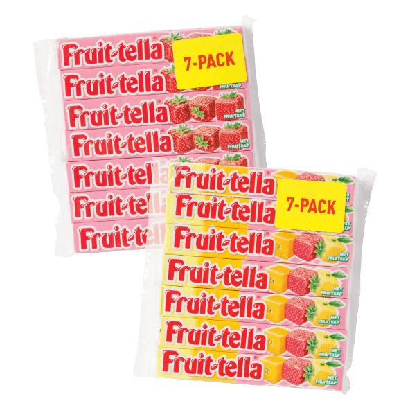 Fruittella snoep, 7-pack