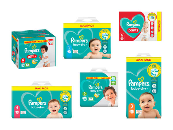Pampers baby-dry Windeln Maxi Pack