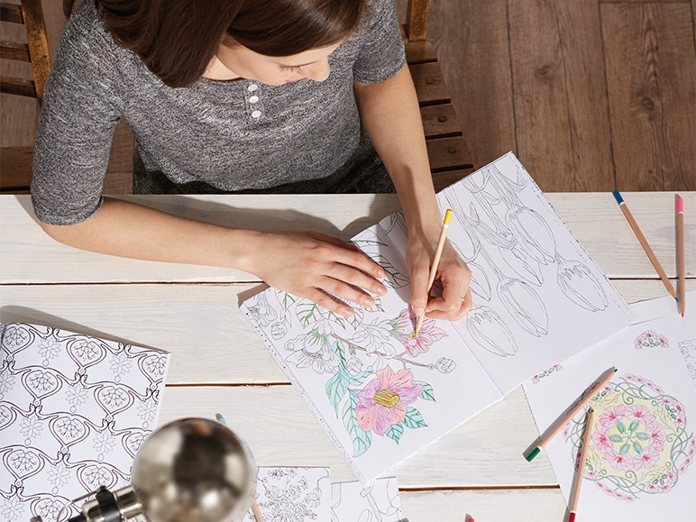 RELAX ART Colouring Book for Adults