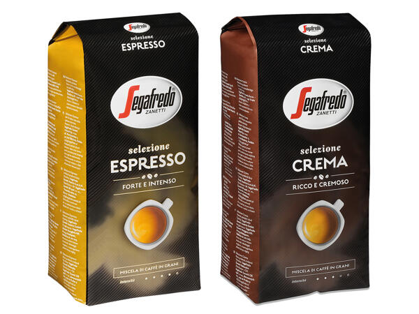 Segafredo Selezione Crema oder Espresso