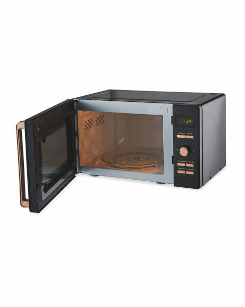 Ambiano Black Premium 800W Microwave