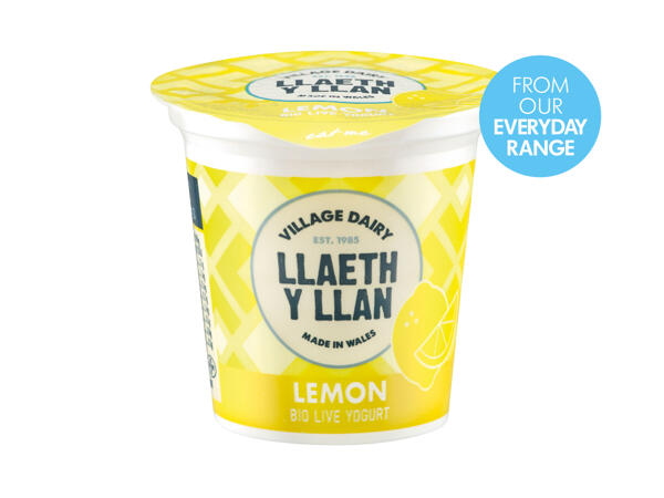 Llaeth Y Llan Low Fat Fruit Yoghurt