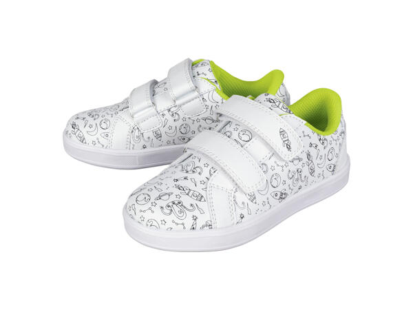 Kids' Colour-In Trainers