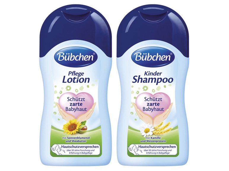 BÜBCHEN Pflege Lotion/Baby Shampoo