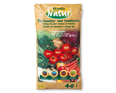 Terriccio per verdure/pomodori bio FLORELIA(R) NATUR