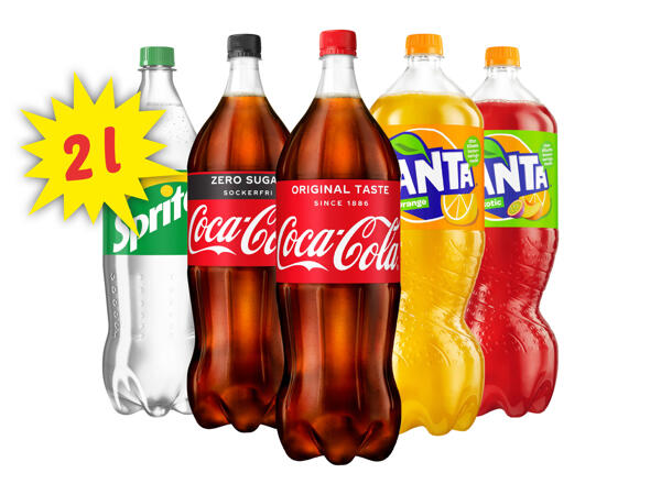 Coca Cola/ Fanta/Sprite
