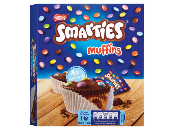 Smarties Muffins