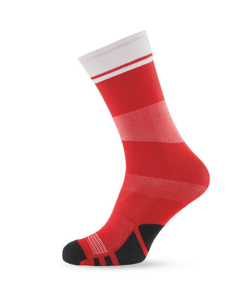 Crane Kids' Red Football Socks