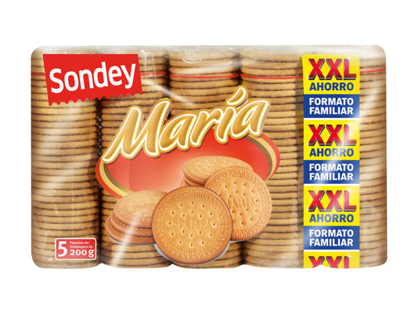 Sondey(R) Bolacha Maria XXL