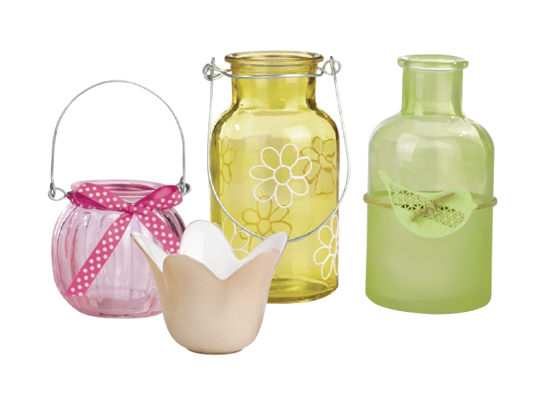 MELINERA Mini Vases or Tealight Holders
