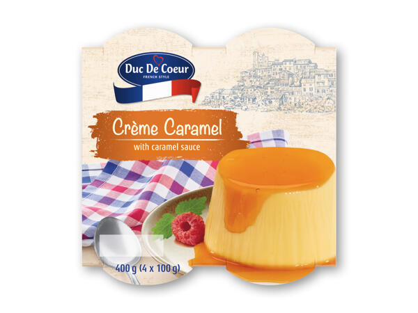 Crème Brûlée eller Crème Caramel