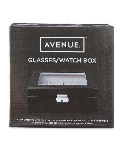 Avenue Watch and Sunglasses Case