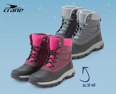 CRANE Damen-/Herren-Winter-Walking-Boots