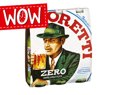 MORETTI Birra Zero