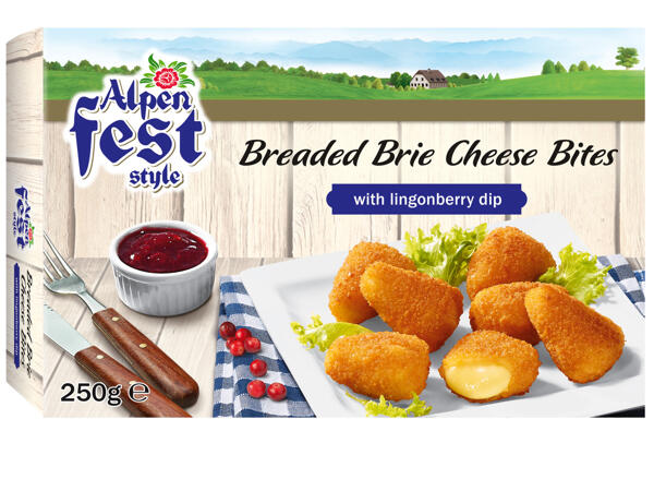 Alpenfest(R) Panados de Queijo Brie/ Emmental