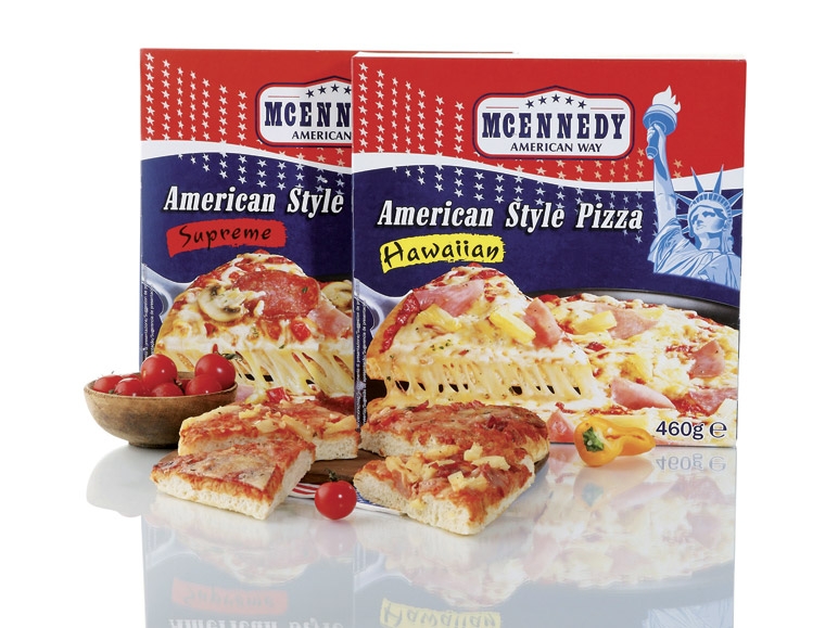 Pizza américaine