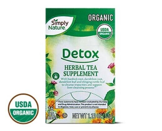 Simply Nature 
 Organic Herbal Tea Bags