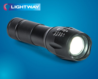 LIGHTWAY Akku-Taschenlampe mit Powerbank