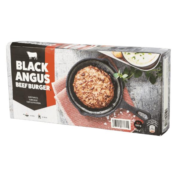Black Angus beef burger, 6 pcs