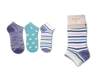 Serra Ladies 3 Pair Super Soft Socks