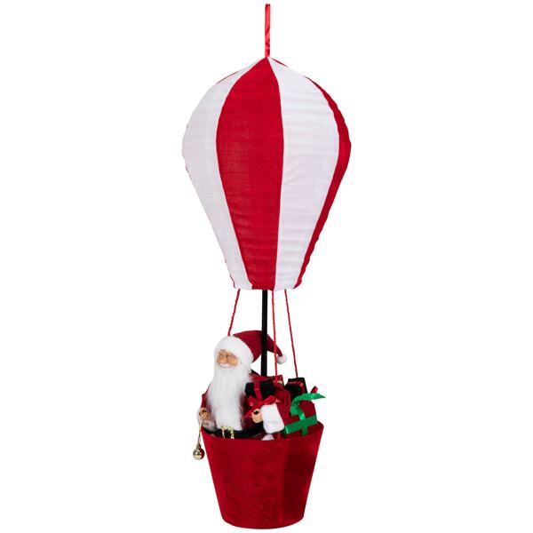 Weihnachtsmann in Heißluftballon XL
