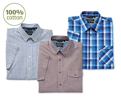 Men's Cotton Check Shirt