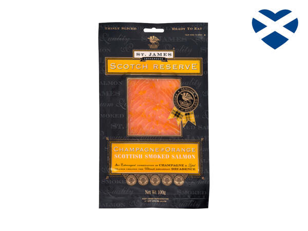 St.James Champagne & Orange Scottish Smoked Salmon