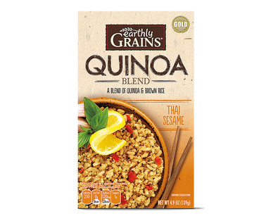 Earthly Grains Flavored Quinoa Blends