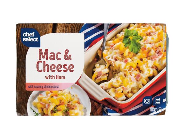 Mac & Cheese cu șuncă