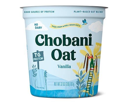 Chobani 
 Vanilla Oat Yogurt